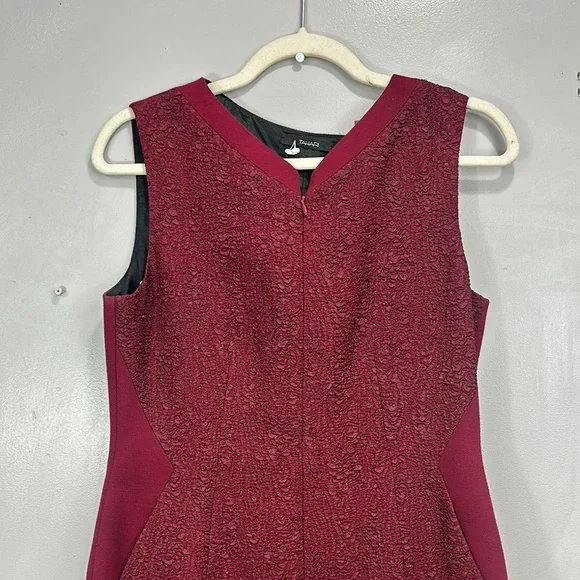 Tahari V-Neck Sheath Midi Dress for Cocktail - Picture 2 of 5